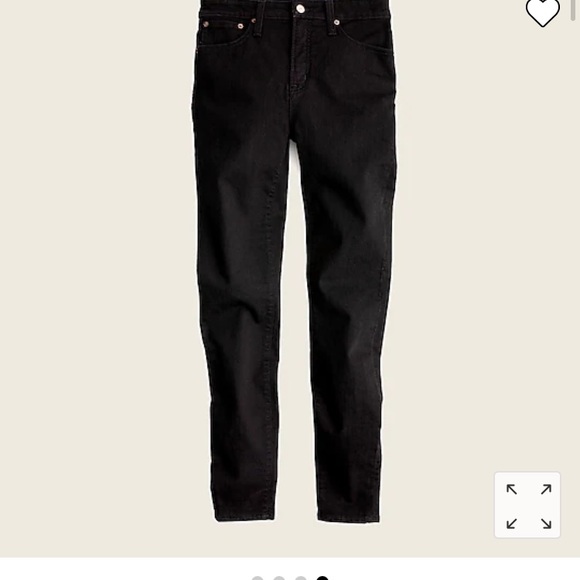 JCREW  Black Curvy Toothpick - Picture 3 of 9